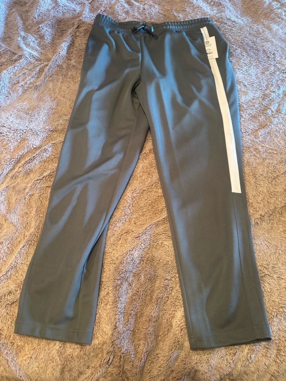 Athletic Track Pants with White Side Stripe (2nd pair)